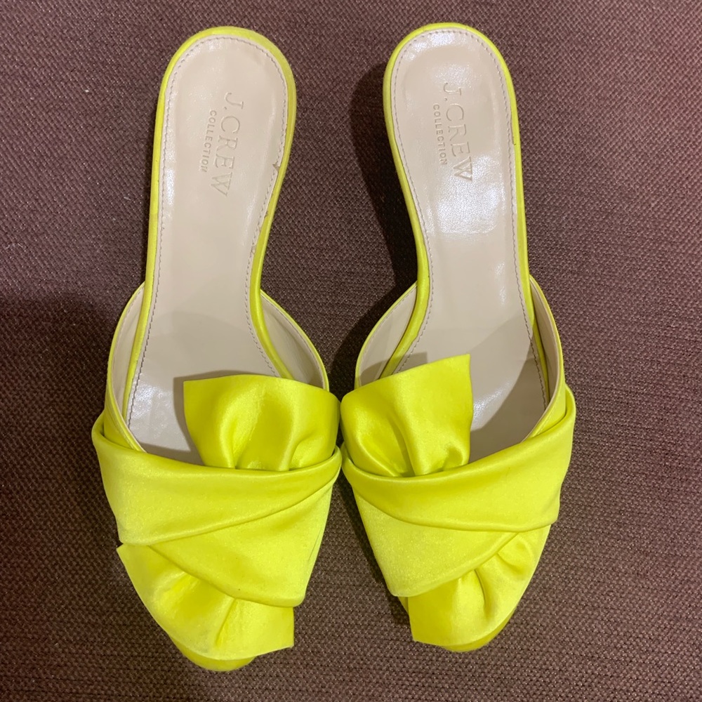 J. Crew wedge slides